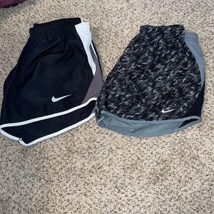 Nike Womens Running shorts. Selling both as bundle